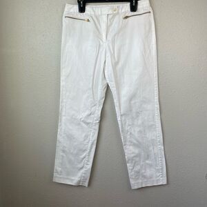 NWT Luciano Dante White Pants Size 10
